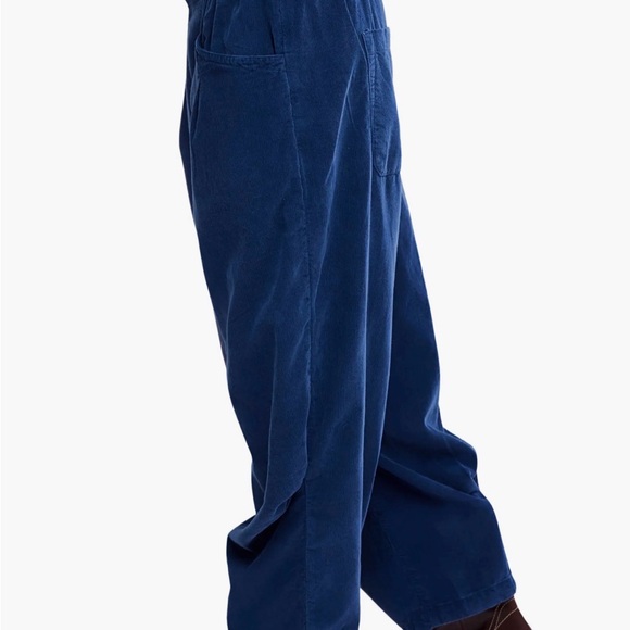 NEW We The Free Fine Corduroy Blue Pants XS - Picture 3 of 11